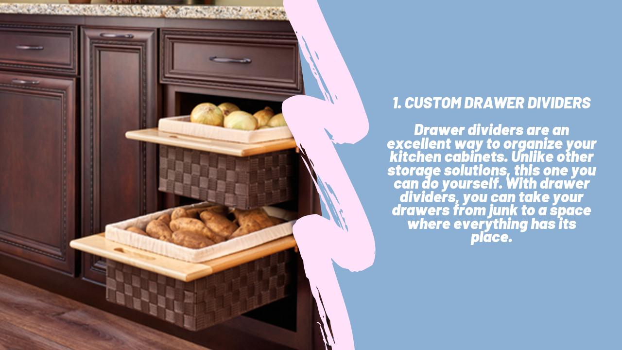Custom drawer dividers
