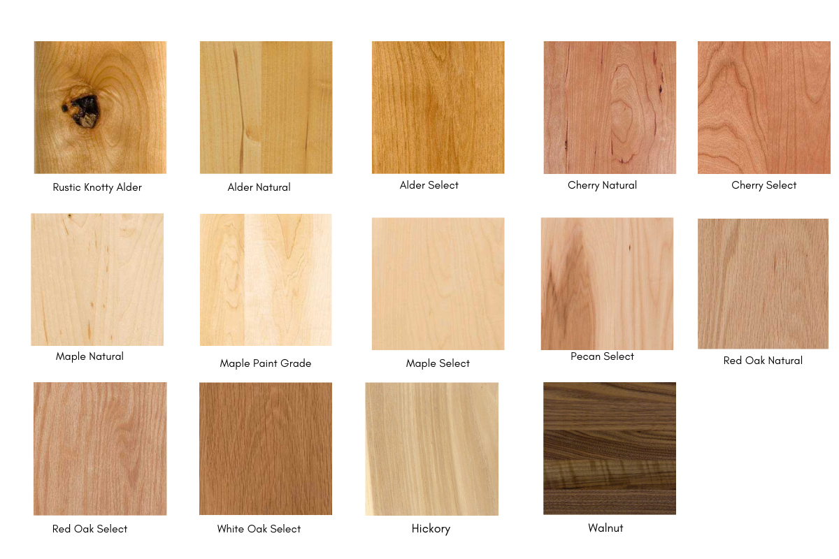 wood cabinet material 
