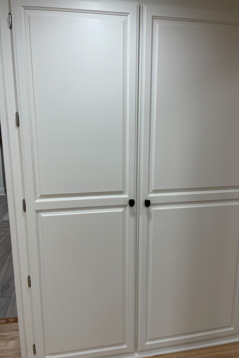 Revere cabinet door. 