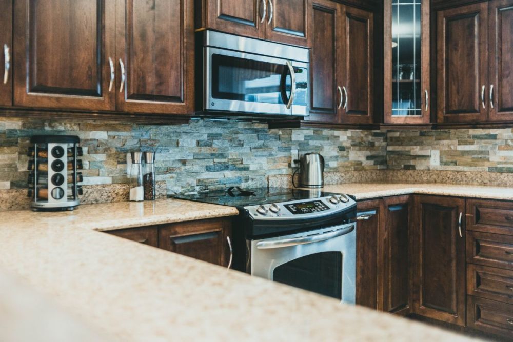 Textured kitchen 