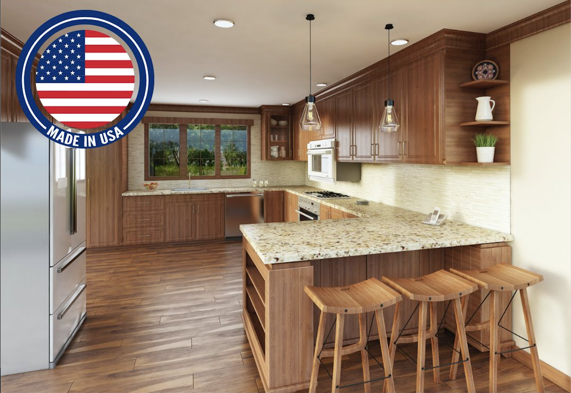 American made cabinets