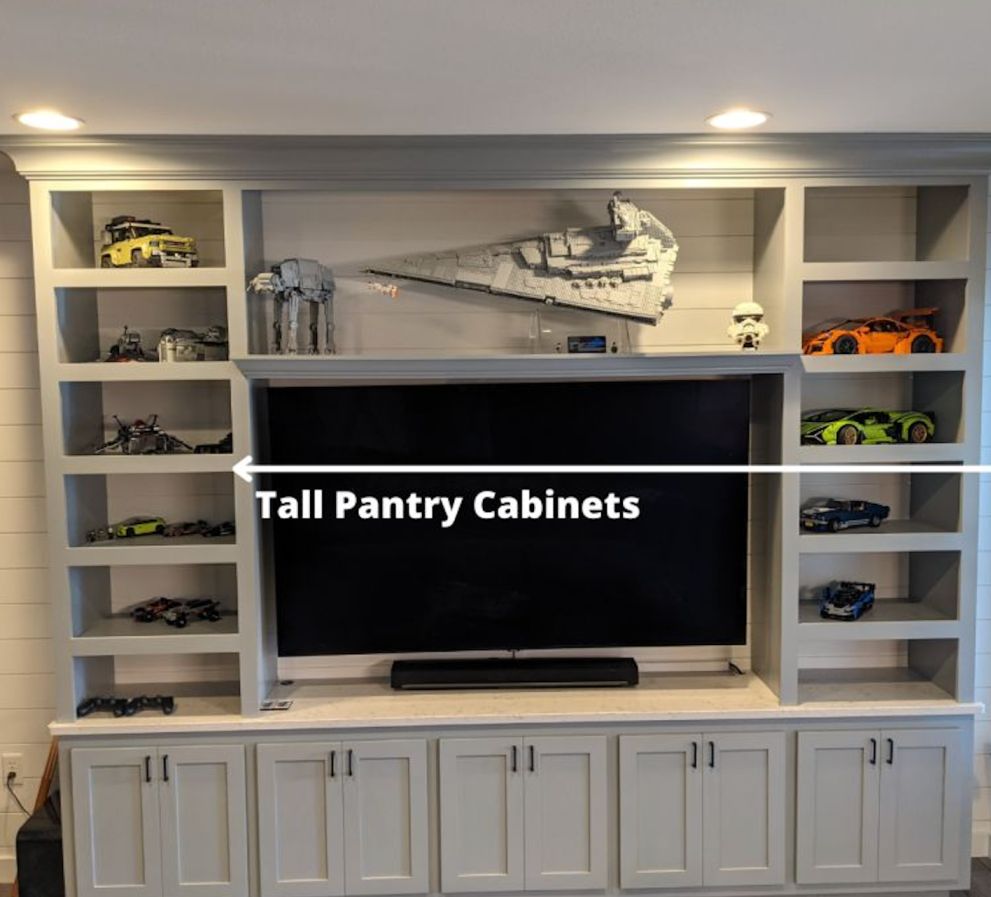 Tall pantry cabinet