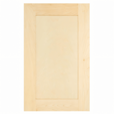 Classic Shaker cabinet door featuring a recessed center panel, one of the most popular kitchen cabinet door styles for transitional, farmhouse, and contemporary kitchens.