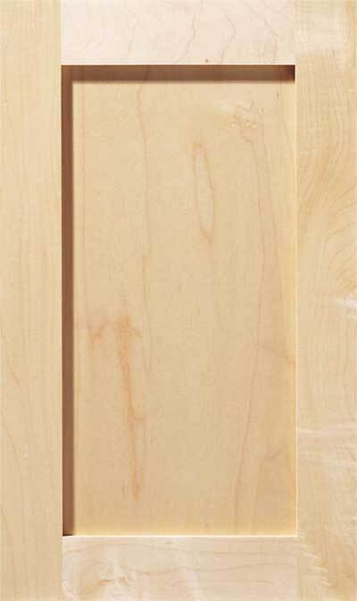 unfinished maple shaker cabinet door