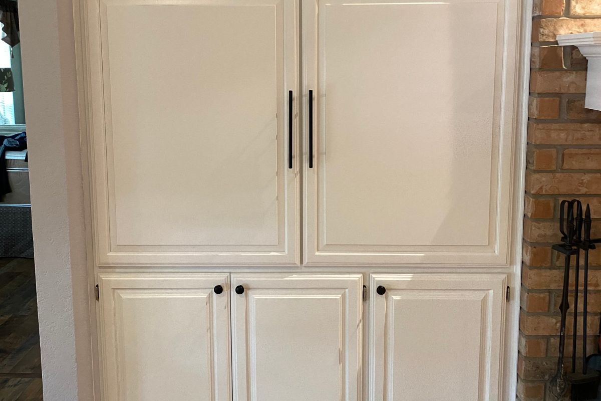 Revere cabinet door. 